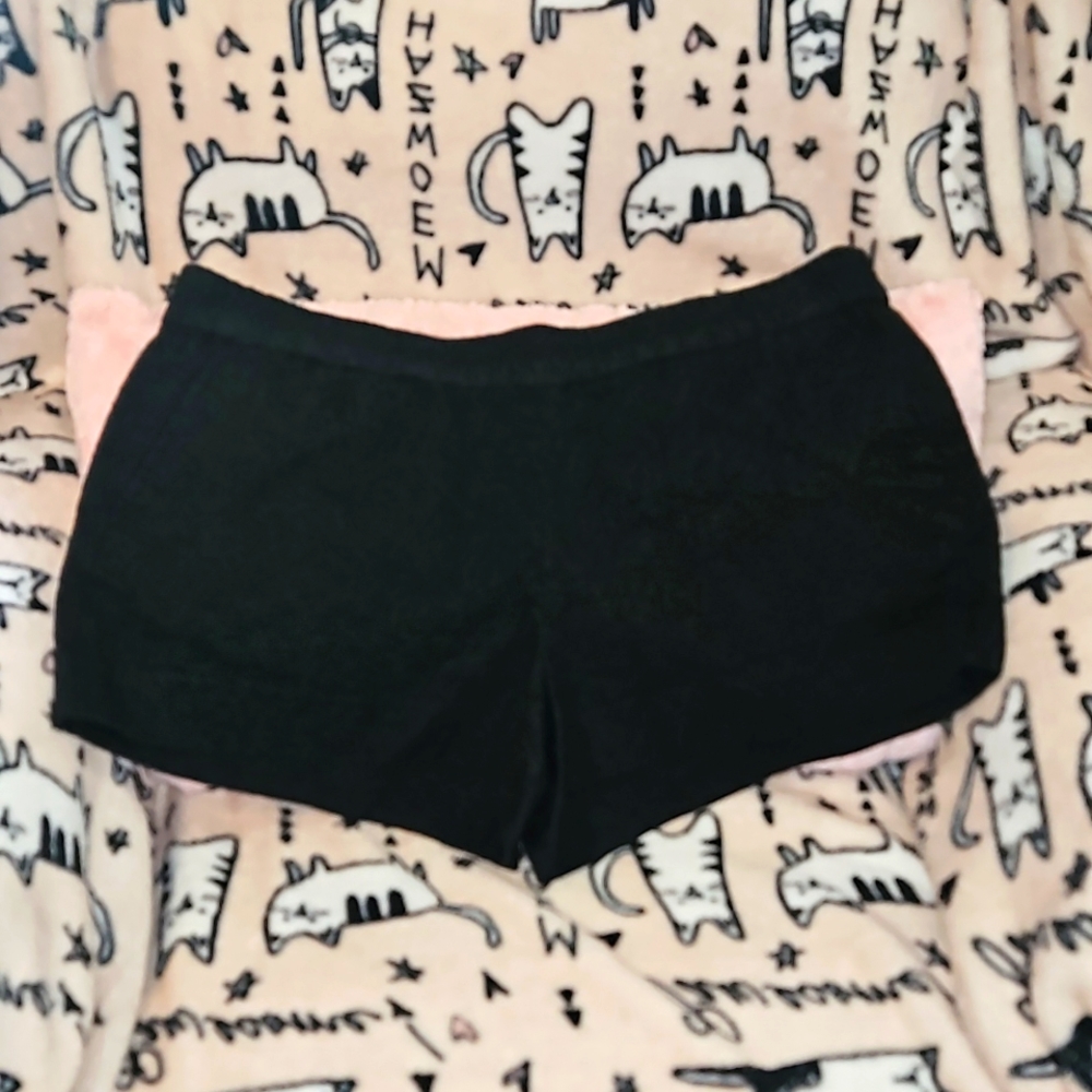J. CREW Black size 14 Pull on Shorts
